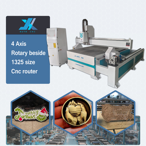 2025 mejor máquina de torno enrutador CNC con cuarto eje giratorio - Product Image 1
