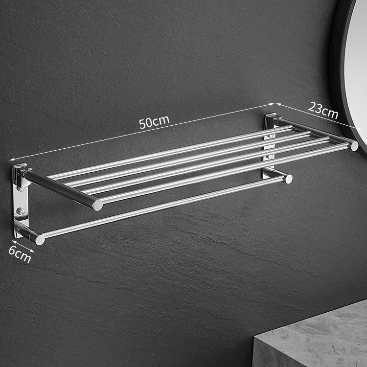 superficie a specchio - pieghevole singolo - modello a barra singola - 50 cm