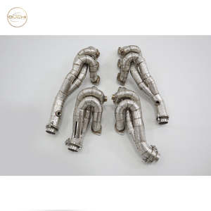 OUCHI System Performance Manifold for Ferrari 599 V12 6.0L Stainless Steel 304 Material Unleash Horsepower Auto Racing <strong>Header</strong> - Product Image 6