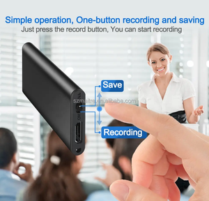Hot Sale 8GB tragbarer Mini-Audio-Sound rekorder Kleine digitale Sprach rekorder für Studenten besprechungen