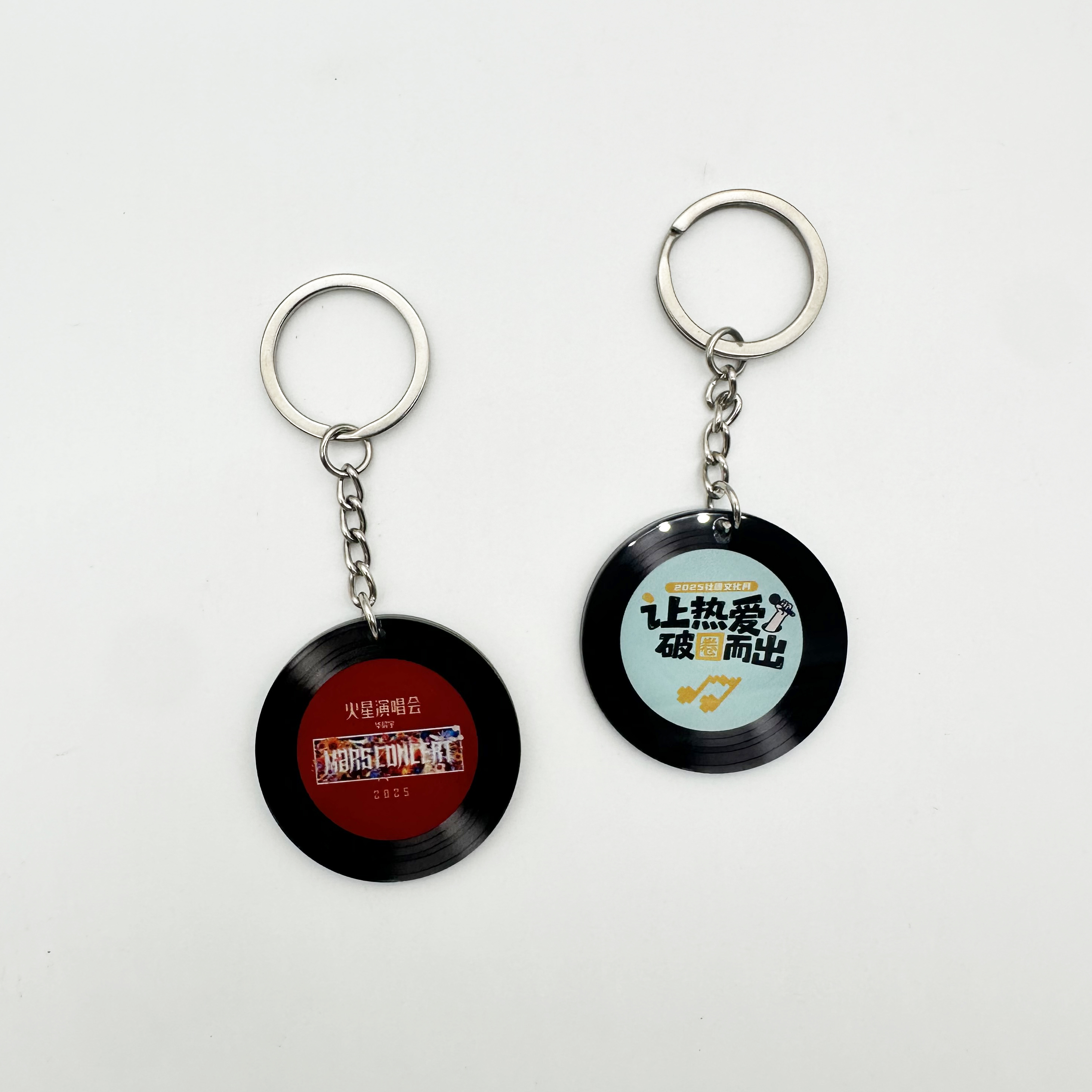 Porte-clés CD NFC - diamètre 3,9 cm