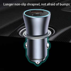 48W Dual Port Car Charger Simultaneous Fast Charging 5V/3A <strong>Output</strong> 9V/2A <strong>Input</strong> OTP &amp; OVP Protection Car Cigarette Lighter Plug - Product Image 6
