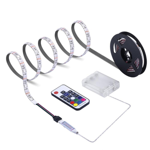 1m 2m 3m Strip <strong>LED</strong> Light for Clothes Warm White Battery Operated RGB <strong>LED</strong> Strips - Product Image 4