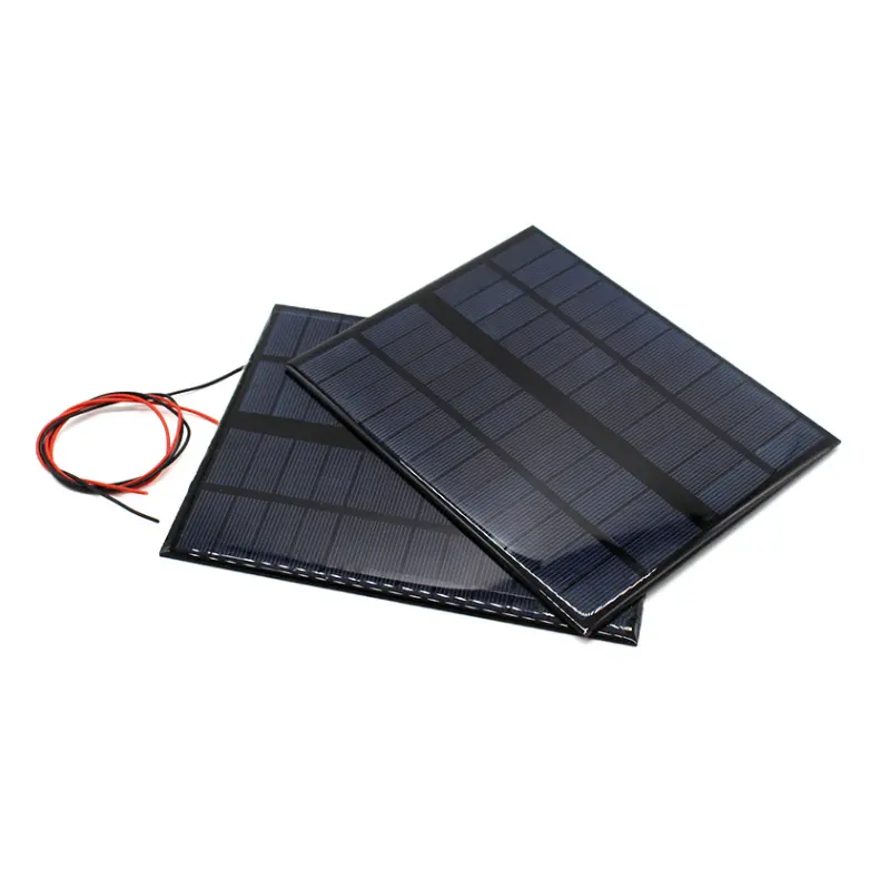 Model pembangkit listrik baterai DIY panel surya 12V 320MA modul surya fotovoltaik dan panel