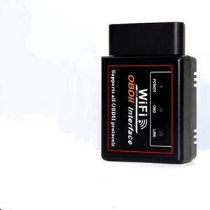 高品质最佳迷你安卓elm327 12v wifi车载obd 2 25K80扫描仪 - Product Image 1