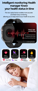 2025 mới nhất H7 thông minh đồng hồ 2.01inch 3D màn hình cong BT gọi Heart Rate đa thể thao tập thể dục Tracker thời trang reloj thông minh đồng hồ - Product Image 4