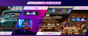 März Hot Sale Smart LED <span class=keywords><strong>Matrix</strong></span> Panel LKW Devil Eye Auto Display Digital Poster für Einzelhandel geschäft Werbung Zweck