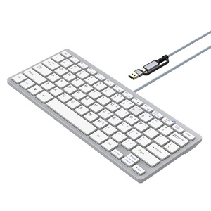Buen precio 78 teclas de tijeras teclado con cable para computadora tableta