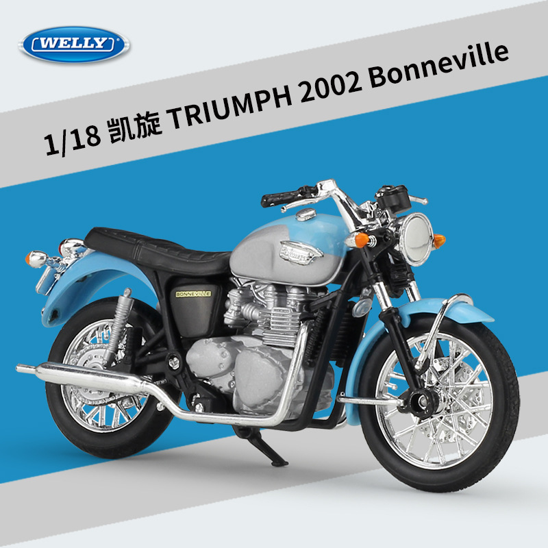Triumph 2002 Bonville bleu