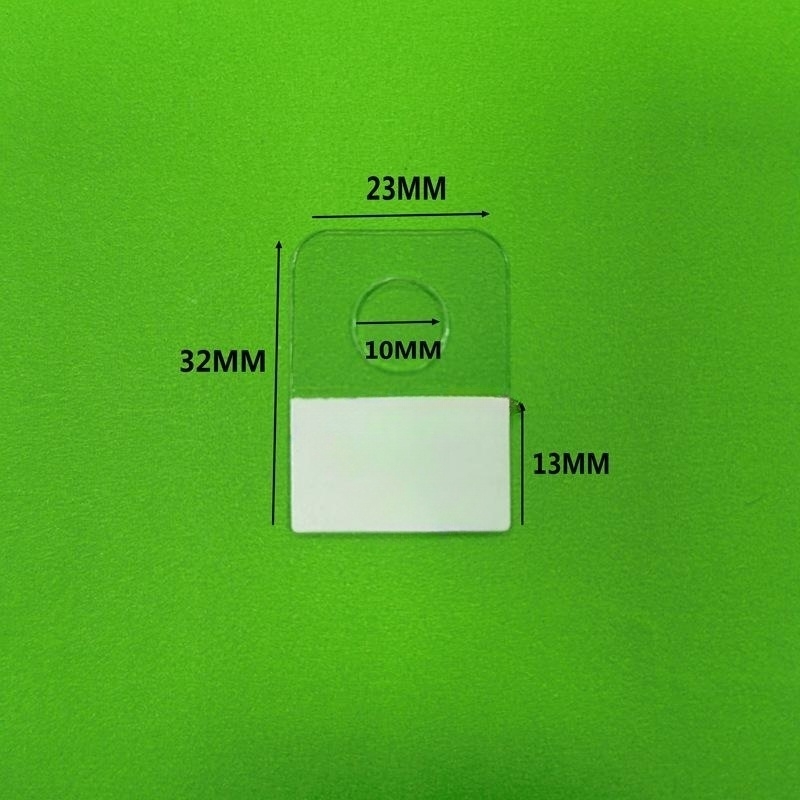 clear W22xH32 mm