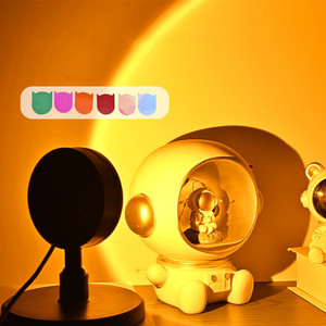 サンセットライトRGBリモートコントロールサンセット雰囲気ライトプロジェクションライト - Product Image 6