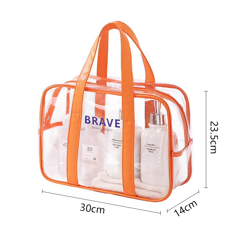 Orange Crystal Handbag