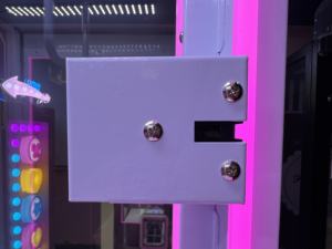 Münz betriebene Spiele Schere Cut Prize <span class=keywords><strong>Machine</strong></span> Geschenk Vending Pink Lucky 7 Arcade-Spiel automat mit Bill Acceptor Custom ized - Product Image 4