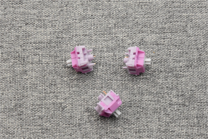 โรงงาน HMX Hibiscus สวิทช์ 48g 5pin โรงงาน Lubes เชิงเส้น DIY คีย์บอร์ดสวิทช์เกม - Product Image 2