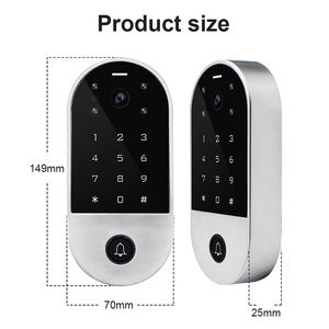 VIANS WiFi <span class=keywords><strong>Intercom</strong></span> Fern überwachungs karte Passwort APP Entsperren Smart Tuya <span class=keywords><strong>Video</strong></span> Türklingel Zugangs kontrolle
