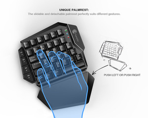 Gaming <strong>Keyboard</strong> and Mouse for PS4 / Xbox One / Xbox Series X / S / Nintendo Switch / PC, GameSir VX2 AimSwitch Wireless <strong>Keyboard</strong> - Product Image 3