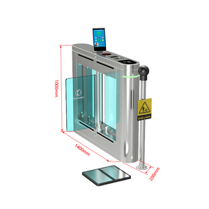 Sistema di controllo accessi intelligente con cancello oscillante riconoscimento del volto per Test elettrostatico cancello girevole con girevole RFID Card Swiper - Product Image 2