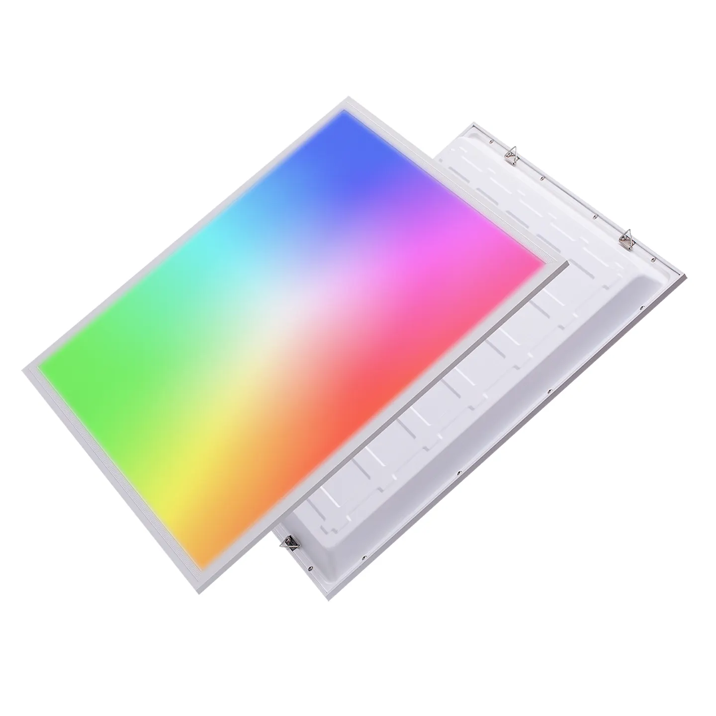 Banqcn Smart Wifi & BLE RGBCW AC200-240V 295x1195x32mm 1 X4 Intelligente LED-Panel-Leuchte mit Hintergrund beleuchtung 40W Weiß 6W RGB