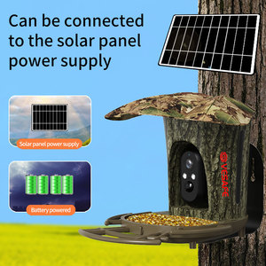 VESAFE Hummingbird Mini Birding House HD 3MP Wireless Surveillance Waterproof Smart Bird Feeder 6w Solar Powered <strong>Camera</strong> - Product Image 5