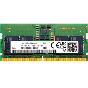 8 ГБ 4800 МГц DDR5 Оперативная память для ноутбуков Samsung, 8G 4800 МГц 1RX16 SODIMM, высокоскоростной модуль памяти в наличии M425R1GB4BB0-CQK - Product Image 1