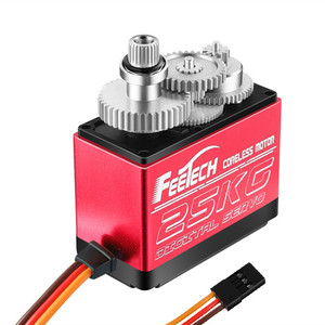FI7622M High Speed Torque Servo Motor 7.4V 25Kg for Smart Car Robot Boat Rc Helicopter Compatible <strong>Arduino</strong> Raspberry <strong>Pi</strong> Project