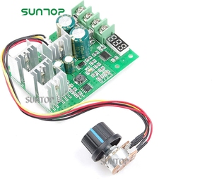 6V 9V 12V 24V 36V 48V 60V <strong>PWM</strong> <strong>DC</strong> <strong>Motor</strong> <strong>Speed</strong> <strong>Controller</strong> 20A (<strong>30A</strong> MAX) with Digital Display Meter 0-100% <strong>Speed</strong> Regulation Power - Product Image 1