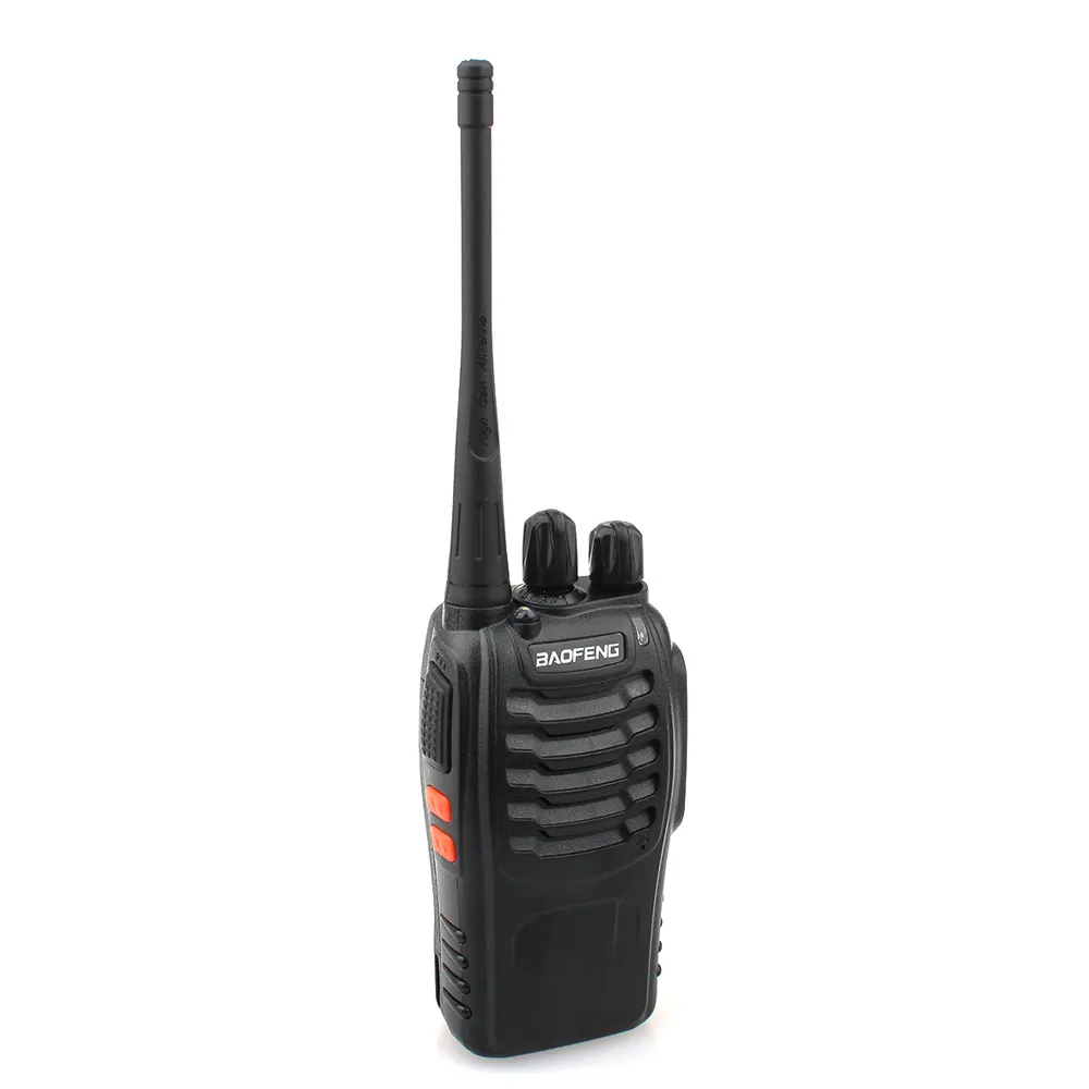 400-470MHz Handheld Walkie Talkie/ Inter phone Funkgerät Schwarz