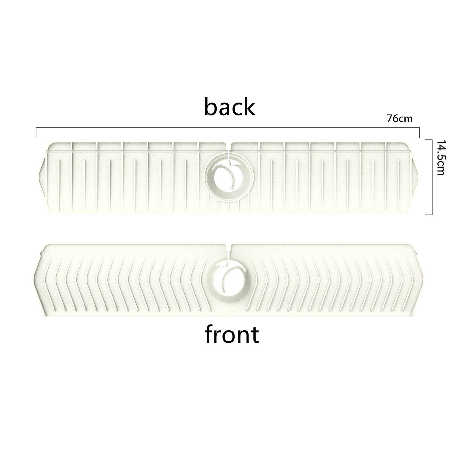30 pulgadas grifo blanco mat