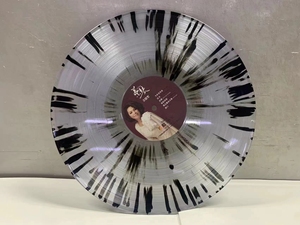 レコードプレーヤーメーカーのビニールレコードプレス用の透明LPにプロモーションカスタム音楽が緑色にスプラッシュ - Product Image 2