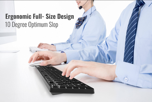 104-Key Multimedia Slim 2.4G <strong>Wireless</strong> <strong>Keyboard</strong> and Mouse Combo Silent Design for PC <strong>Computer</strong> in Stock - Product Image 6