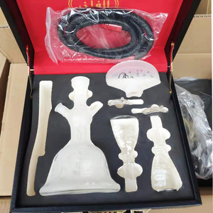 2024 New tùy biến chất lượng cao Glass hookah sang trọng tùy chỉnh xách tay Shisha hookah - Product Image 3