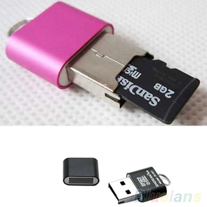 Nuovo portatile Mini USB 2 0 TF T Flash Memory Flash Drive adattatore lettore di schede