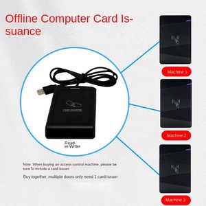 125KHz sistema di controllo accessi All-In-One a tempo limitato Offline scheda del Computer che emette la crittografia lettori di schede di controllo dell'accesso - Product Image 6