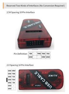 ALINX AL321: Platform Cable USB Blaster for <strong>XILINX</strong> FPGA JTAG <strong>Program</strong> Download - Product Image 3