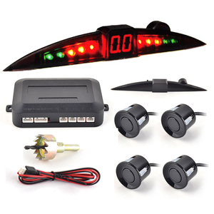 汽车自动Parktronic LED驻车传感器，带4个传感器反向备用汽车驻车雷达监视器检测器系统背光显示 - Product Image 6
