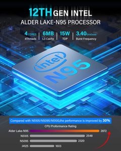 Soyeer GK3 PLUS Win11 Pro OS Mini Pc DDR4 8GB ROM 256GB Intel Alder Lake N95 <strong>Processor</strong> Wifi5 BT4.2 Mini <strong>Computer</strong> - Product Image 5