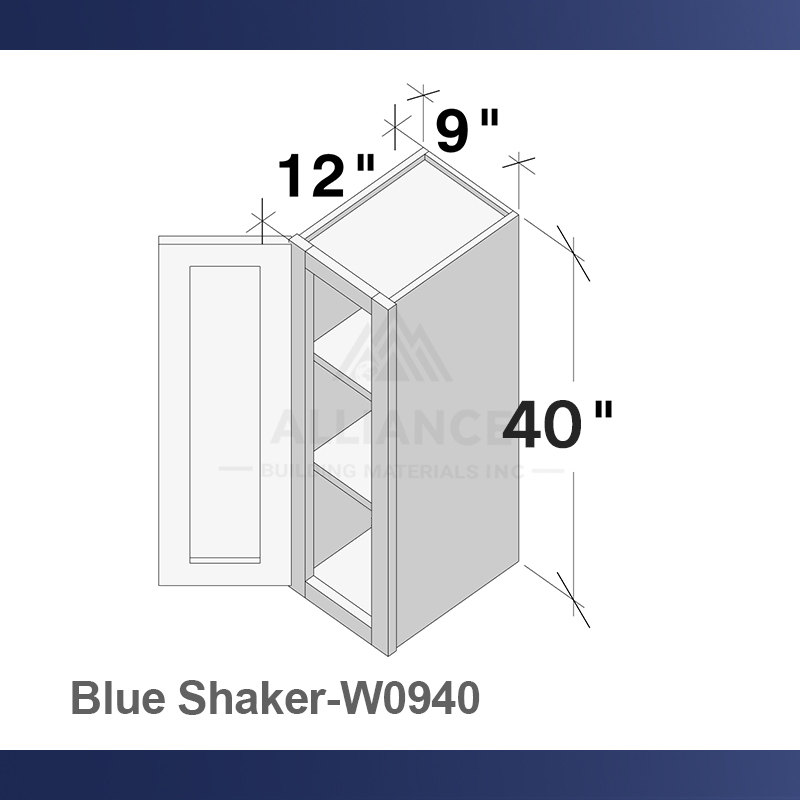 H Blue Shaker-W0940