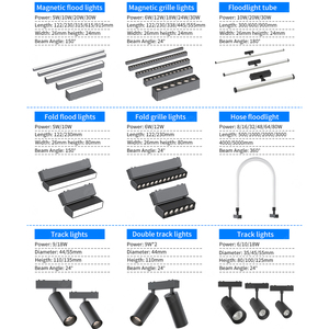 Thời Trang Mới Từ Theo Dõi Đèn LED 6Mm Siêu Mỏng Từ Theo Dõi Ánh Sáng Đường Sắt Bề Mặt Thay Đổi Độ Sáng Nam Châm Theo Dõi Chiếu Sáng 48V - Product Image 4