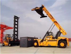 New <strong>Container</strong> Stacking Machines Reach <strong>Stacker</strong> 45 Ton Reach <strong>Stackers</strong> XCS45 for Sale - Product Image 2