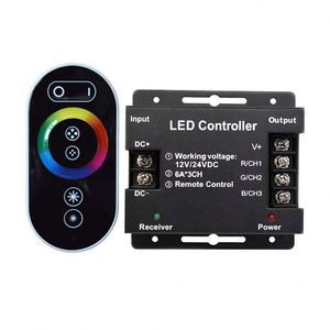 30A светодиодный контроллер высокой мощности RGB Полоски неоновый SMD5050 COB Light 5V 12V 24V 36v 48v 10A 3CH RF пульт дистанционного управления 30A RGB контроллер - Product Image 6