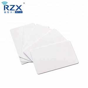 Plastik CR80 RFID yazdırılabilir UID QR kodu PVC PVC 85.5*54*0.9mm Crad erişim kontrol kartı - Product Image 4