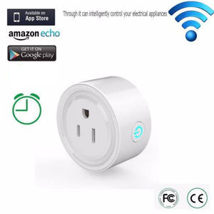 Enchufe Tuya Smart WiFi con control Alexa para uso doméstico estándar americano - Product Image 3