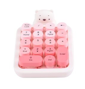 Mini 2.4G Wireless <strong>Numeric</strong> <strong>Keyboard</strong> Colorful <strong>Numeric</strong> <strong>Keyboard</strong> Wireless USB <strong>Numeric</strong> Keypad <strong>Keyboard</strong> for Financial Accounting - Product Image 1