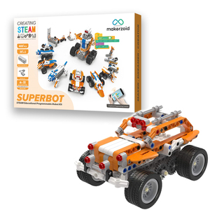Educational Power Functions Makerzoid Steam Kids Toys Building Blocks Master <strong>Program</strong> Block <strong>Robot</strong> Coding - Product Image 1