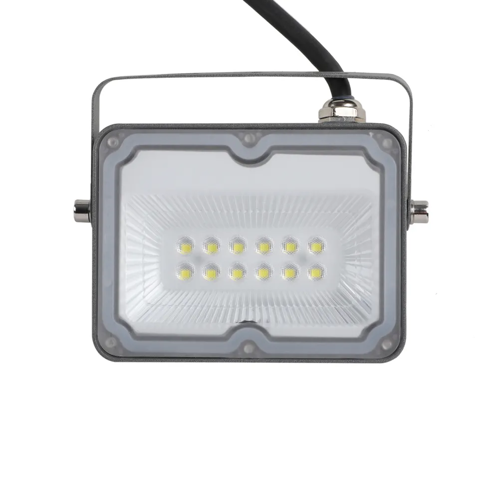 Holofote led de 10w, 20w, 30w, 50w e 100w, para piscina, para parede, refletor, para jardim, quadrado, à prova d' água ip68, iluminação externa