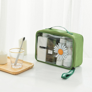 <strong>New</strong> Design PVC Clear Makeup Bag Travel Waterproof Cosmetic Bag <strong>Pouch</strong> for Women with Custom Logo - Product Image 2