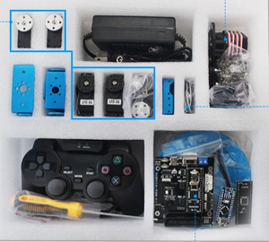 FYX Stock Roboterarm Open Source 6 Grad Freiheit Lern brett Ar-duino/STM32/51 Mikro controller Robotik Manipulator Kit