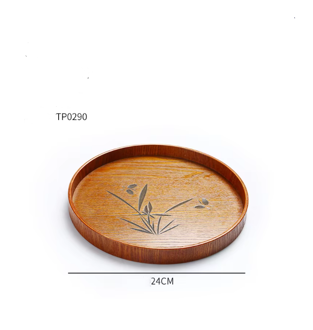 Disque à thé orchidée 24cm