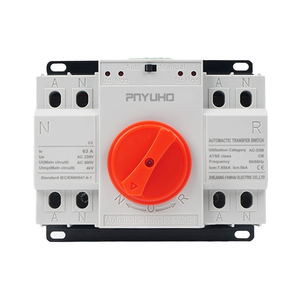 Çift güç otomatik Transfer anahtarı 2P4P 63A 125A mikro çift güç kaynağı 3P4PATS bekleme güç transferi anahtarı - Product Image 2