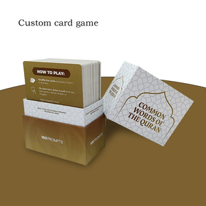 Thẻ Câu hỏi tùy chỉnh 100 nhắc nhở với thiết kế hướng dẫn chơi cho các trò chơi ngôn ngữ đa dạng - Product Image 2